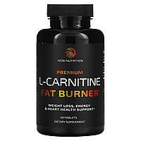 Nobi Nutrition, L-карнитин премиум-класса для сжигания жира, 60 таблеток - Оригинал