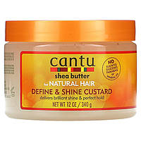 Cantu, Масло ши для натуральных волос, заварной крем для придания блеска и придания блеска, 12 унций (340 г) -