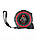 Рулетка з металевим полотном 3м*16мм, нейлонове покриття полотна STORM INTERTOOL МТ-0833, фото 2