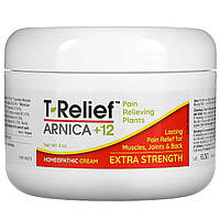 MediNatura, T-Relief, Plant-Based Extra Strength Pain Cream, 8 oz - Оригинал