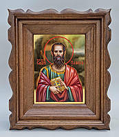 Фигурный классический киот для иконы Святого апостола Павла