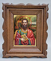 Фігурний класичний кіот для ікони Святого апостола Павла, фото 10