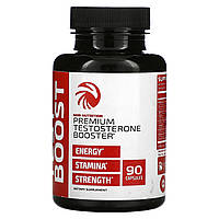Nobi Nutrition, Усилитель тестостерона премиум-класса, 90 капсул - Оригинал