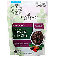 Navitas Organics, Органические Power Snacks, како и годжи, 227 г (8 унций) - Оригинал