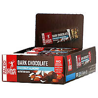 Caveman Foods, Nutrition Bars, темный шоколад, кокос и миндаль, 12 батончиков по 40 г (1,41 унции) - Оригинал