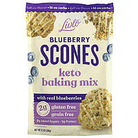 Livlo, Blueberry Scones, смесь для кето-выпечки с настоящей голубикой, 269 г (9,5 унции) - Оригинал