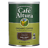 Cafe Altura, органический кофе, молотый, темная обжарка, 340 г (12 унций) - Оригинал