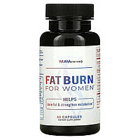 MAV Nutrition, Fat Burn, для женщин, 60 капсул - Оригинал