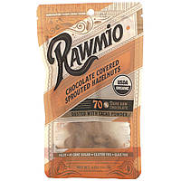 Rawmio, Пророщенный фундук в шоколаде, 56,7 г (2 унции) - Оригинал