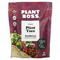 Plant Boss, Органические растительные тако, юго-западные крошки без мяса, 95 г (3,35 унции) - Оригинал