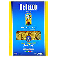 De Cecco, Farfalle No. 93, 1 фунт (453 г) - Оригинал