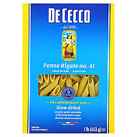 De Cecco, Penne Rigate No. 41, 453 г (1 фунт) - Оригинал