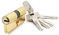Цилиндровый механизм равный ключ/ключ, 5 профильных ключей * Palermo* HP60мм F 5кл (30х30) Жёлтый