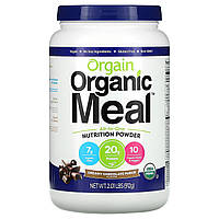 Orgain, Organic Meal, универсальный пищевой порошок, сливочная шоколадная помадка, 912 г (2,01 фунта) -
