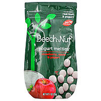 Beech-Nut, Yogurt Melties, клубника, этап 3, яблоко и йогурт, 28 г (1 унция) - Оригинал