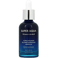 Missha, Super Aqua, увлажняющая ампула без гиалрона, без масла, 40 мл (1,35 жидк. Унции) - Оригинал