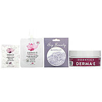 Derma E, Essentials on the Go, набор из 4 предметов - Оригинал