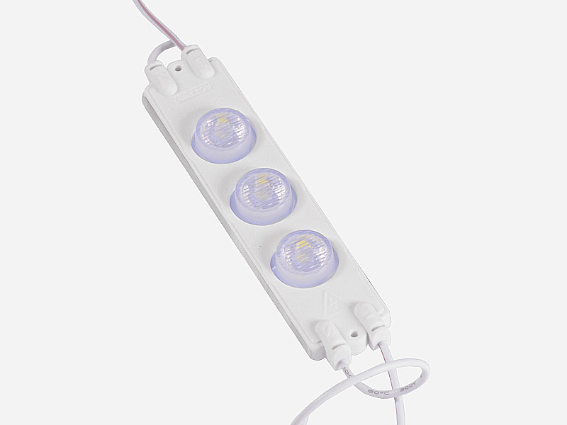 Світлодіодні модулі 3030-3smd 1.6W 220V IP65 білий #106 MTK (по 20шт пластина)