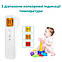 Безконтактний інфрачервоний термометр Shun Da ODB-02 для вимірювання температури в дітей, дорослих та оточення, фото 3