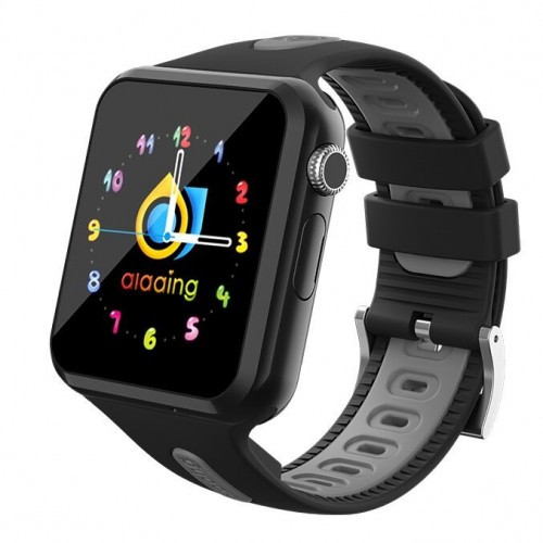 Дитячі розумні смарт годинник Smart Baby Watch V5K чорно-сірі UB арт. 8634