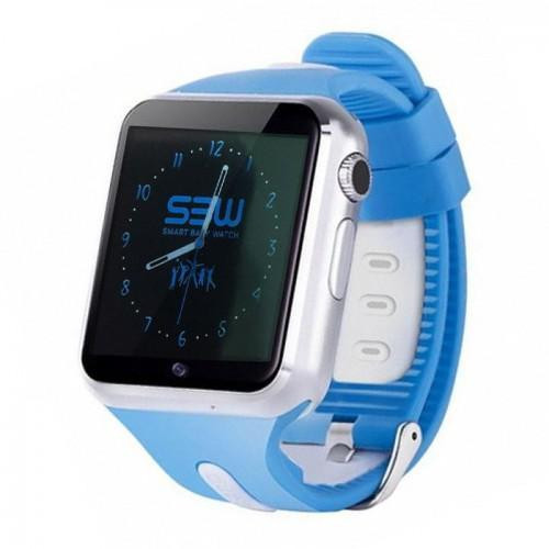 Дитячий розумний смарт-годинник-телефон Smart Baby Watch V5K блакитний steel UB арт. 8441