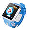 Дитячий розумний смарт-годинник-телефон Smart Baby Watch V5K блакитний steel UB арт. 8441, фото 2