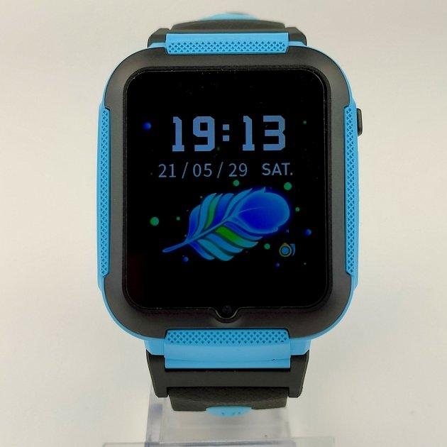 Детские умные смарт-часы (телефон) Smart Baby Watch K70 Android черно-голубые ( 4 ядра) UB арт. 8449 - фото 2 - id-p1584165179