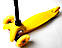 Дитячий самокат Micro Mini Scooter c T-подібною ручкою регульована жовтий UB арт. 1074, фото 3