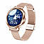 Жіночий смарт-годинник Smart Watch MK20 з тонометром, пульсометром gold steel UB арт. 8544, фото 2