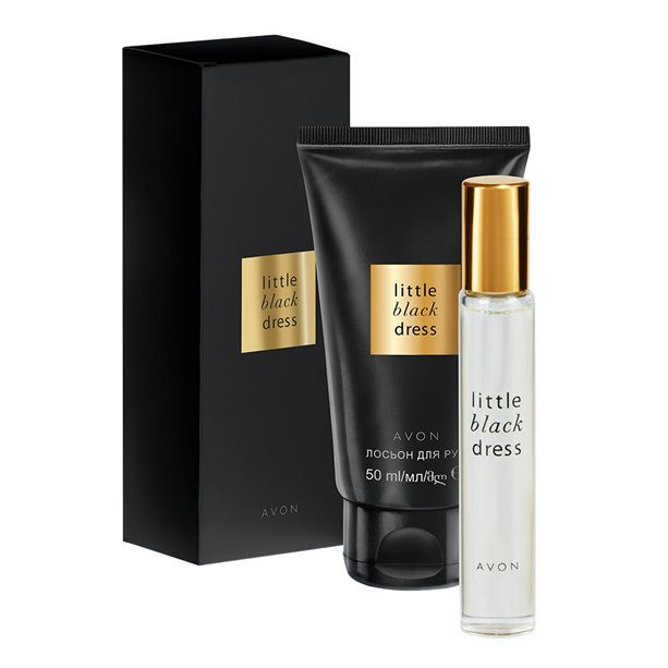 Парфумерний набір Avon Little Black Dress з 2 х одиниць в коробці - Ейвон Чорне плаття, фото 1