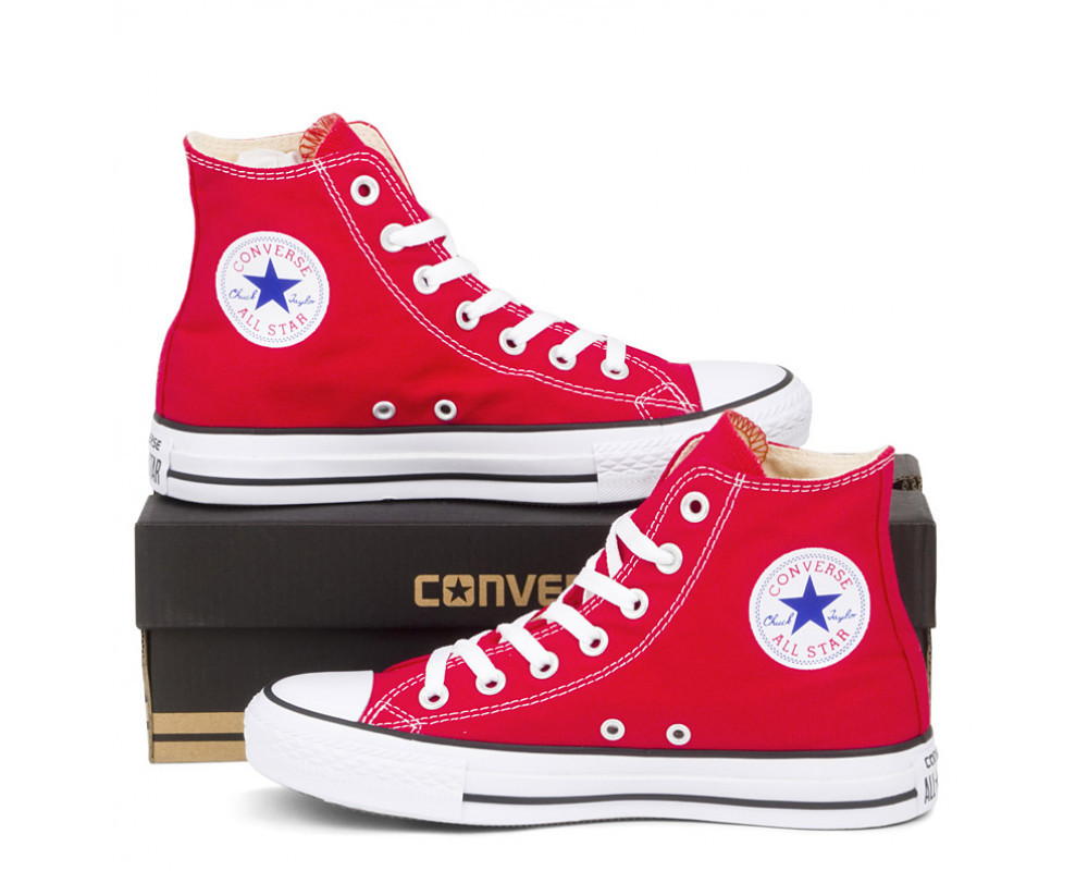 Кеди конверс високі Converse Style All Star Червоні кеди чоловічі / кеди жіночі (41р.) UB арт. 4791