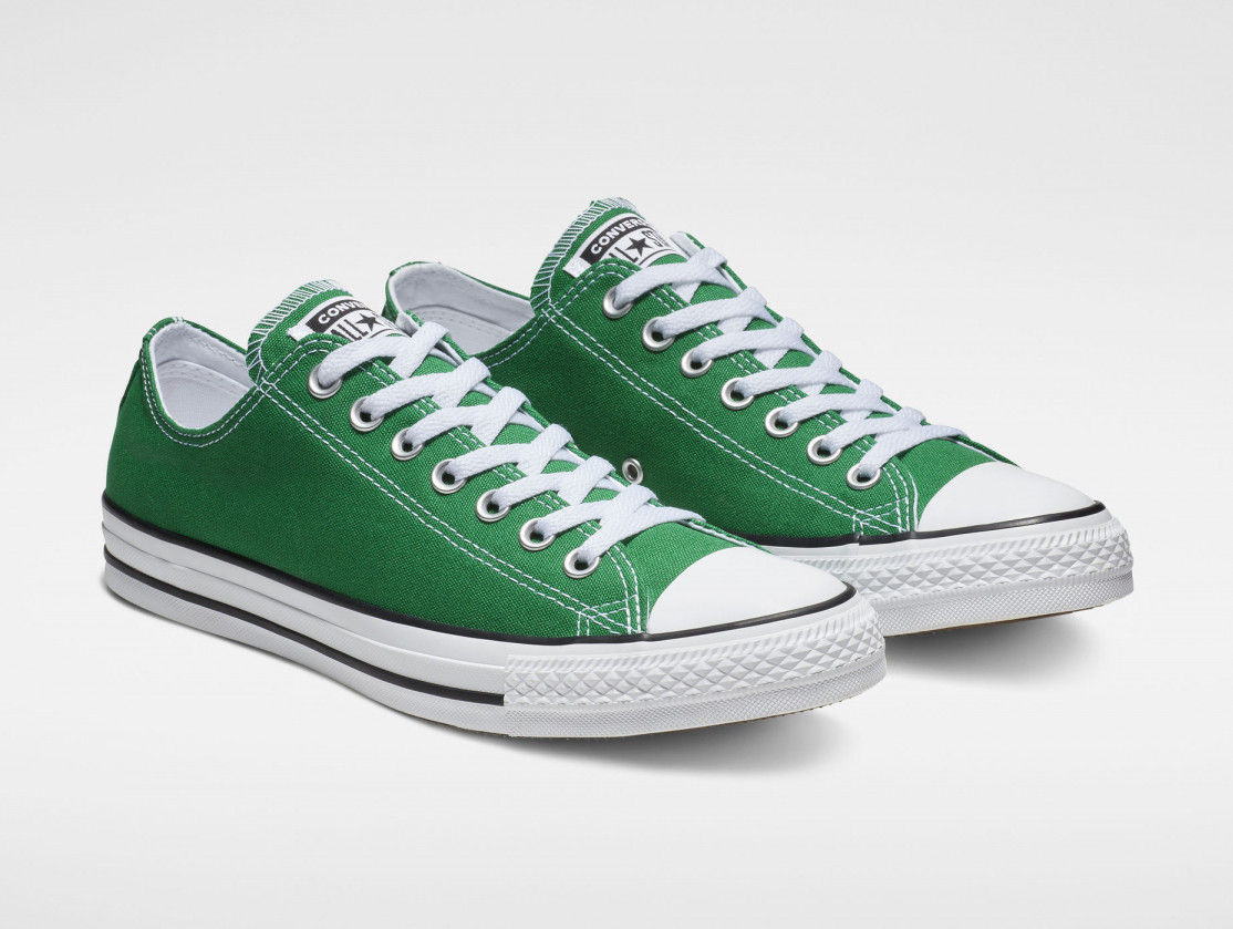Кеди конверс низькі Converse Style All Star Зелені кеди чоловічі / кеди жіночі (38 р.) UB арт. 4780