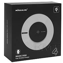 Бездротове зарядний пристрій Nilkin Wireless Charger Magic Disk 4 — White