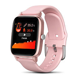 Розумний смарт-годинник Smart Watch PRO T98 з термометром рожевий UB арт. 4483