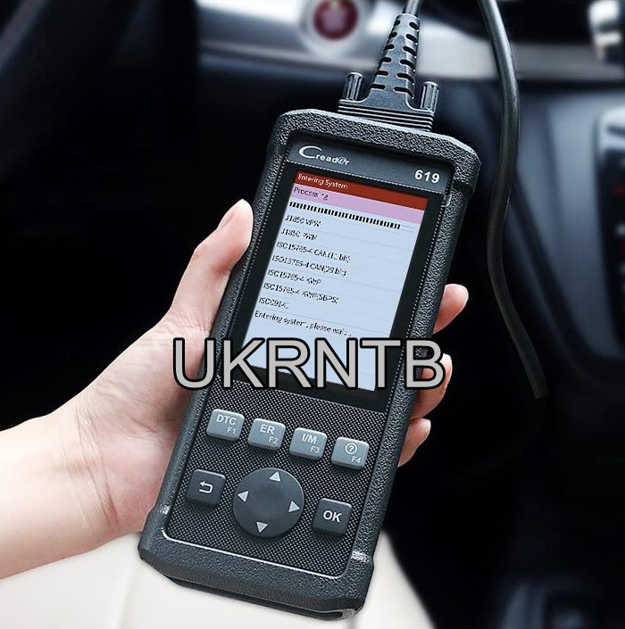 Діагностика авто / Сканер / OBD2 OBD-II Двигун + ABS + SRS Airbag / Автосканер Лаунч Creader CR619 оригінал