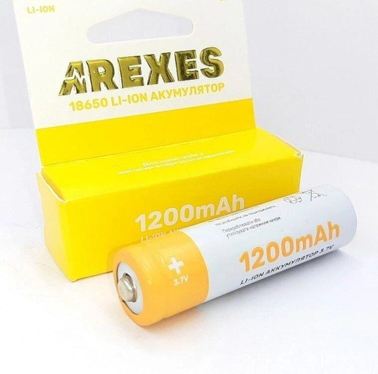 Потужний акумулятор Arexes 18650 Li-Ion 1200 mAh, 3.7v, фото 1