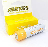 Потужний акумулятор Arexes 18650 Li-Ion 1200 mAh, 3.7v