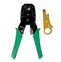 Інструмент для обтиску крученої пари, кримпер Jinfeng Jf2336