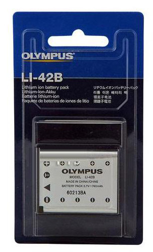 Акумулятор для фотоапаратів OLYMPUS - акумулятор (Li-42B, Li-40B, EN-EL10, F-NP45)