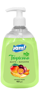 Крем-мило рідке "Jam!" манго-маракуйя 460г(20)