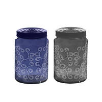 Банка скло "Herevin Dark Blue-Grey-Lvy Mix" 1,5л №140322-070/9631(6)