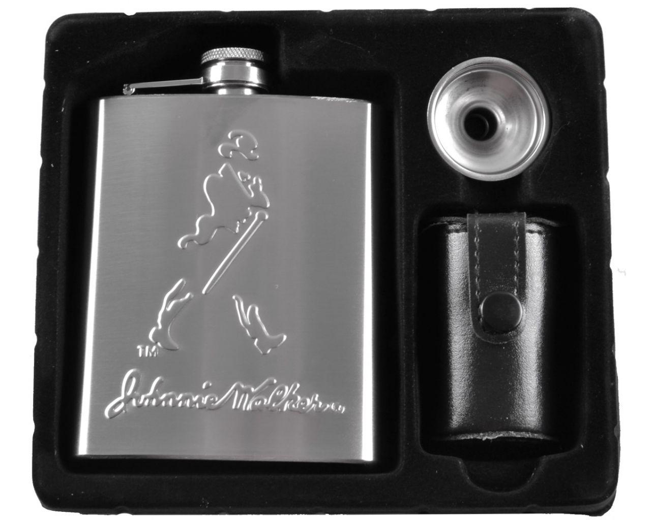 Подарунковий набір із флягою та рюмками "Johnnie Walker"
