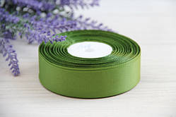 Репс 2,5 см, темно-болотний РУЛОН