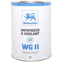 Антифриз WOLVER Antifreeze & Coolant WG11 синій, ГОТОВИЙ, 10л