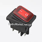 Перемикач  Daier KCD2-202W RD