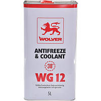 Антифриз WOLVER Antifreeze & Coolant WG11 червоний, ГОТОВИЙ, 5л