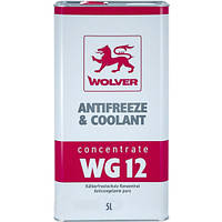 Антифриз концентрат WOLVER ANTIFREEZE & COOLANT CONCENTRATE WG12 червоний, 5л