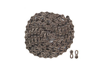 Ланцюг 9ск. 116зв. silver/gray КМС X9 з замком