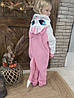 Кігурумі дитяча костюм піжама Кішка котик (на зріст: 134/140/146/152) біло-рожевий, фото 4