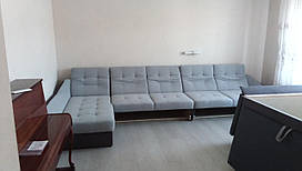 Диван кутовий Спейс (Техас) 2+2 Віко сіроголубий